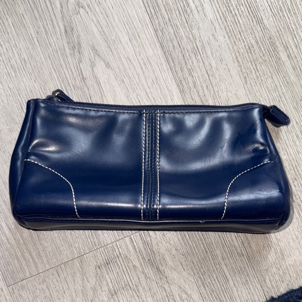 GUERLAIN Navy Blue Clutch